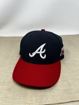 Atlanta Braves Turner Field Final Season 7 3/8 Fitted New Era Hat Cap - $34.64