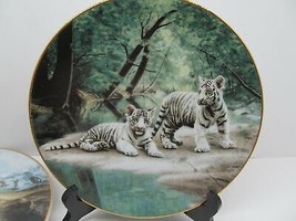W S George Endangered Species Animals Collectors Plates 8.5&quot; Bundle of 4 - £23.95 GBP