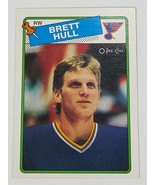 1988 - 1989 BRETT HULL O-PEE-CHEE ROOKIE CARD OPC # 66 NHL HOCKEY CARD V... - £40.05 GBP