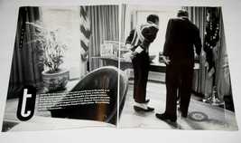 Michael Jackson Ronald Reagan White House The Face Magazine Photo Vintag... - £15.46 GBP