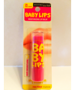 New Maybelline Baby Lips Moisturizing Lip Balm 25 Pink Punch 0.15 Oz Glo... - £1.56 GBP
