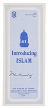 Muhammad Ali Signed Introducing Islam Religious Pamphlet JSA LOA - £309.18 GBP