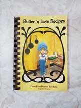 Vintage Butter N Love Recipes First Baptist Church Cook Book Eugene OR - £11.71 GBP