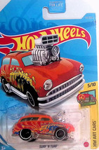 Hot Wheels Surf &#39;N Turf Orange #66 66/250 HW Art Cars 5/10 - $8.90
