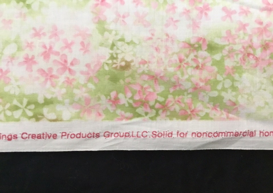 "Allover Flower" Pastel Print CP11778 Springs Creative Products 6yds 33" NWO/T Item image 2