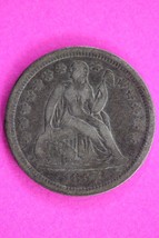 1857 O Seated Liberty Dime Exact Silver Coin In Pics Scarce Semi Key Date 229 - £39.14 GBP