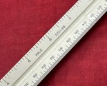 Hale Made in Japan 12” Architect Triangular Scale Ruler No. 3201 83 - £17.01 GBP