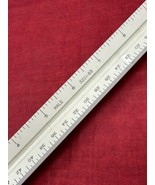 Hale Made in Japan 12” Architect Triangular Scale Ruler No. 3201 83 - £16.70 GBP