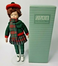 1991 Avon Childhood Dreams Porcelain Doll Collection Skating Party Doll U44 - £11.76 GBP