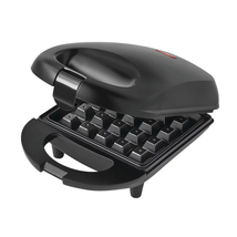 Single Waffle Maker, Matte Black, New, Model: MS33017961034 - £19.94 GBP