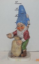 Vintage Porcelain W Germany GOEBEL CO BOYS Gnome UTZ Banker Figurine Wel... - $47.80