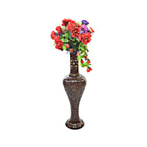 Uniquewise 9 x 30 in. Round Antique Decorative Mango Wood Floor Flower V... - €180,98 EUR