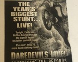 Daredevils Live Shattering The Records Vintage Tv Guide Print AdTPA25 - $5.93