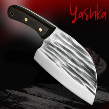 Handmade Cleaver 5.9 Inch High Carbon Clad Steel Blade Butcher BBQ Kitch... - $501.83 MXN