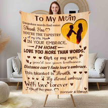 Mother&#39;s Day Gifts for Mom from Daughter Son, to My Mom Blanket, Mom Gif... - £14.32 GBP