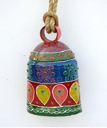 Vintage Swiss Cow Bell Metal Decorative Emboss Hand Painted Farm Animal ... - £61.50 GBP