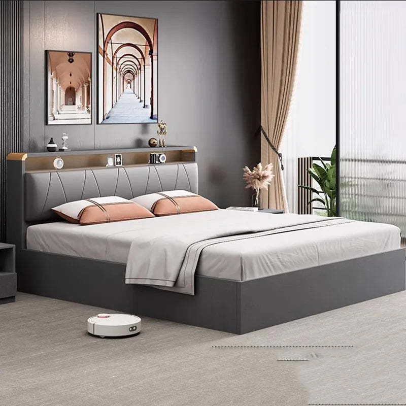 Primary image for Bedroom Frame Bed Children King Size Single Massage Luxury Bed Girls Full Wooden