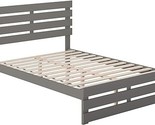 AFI Oxford Full Bed with Footboard and USB Turbo Charger in Grey - $485.99