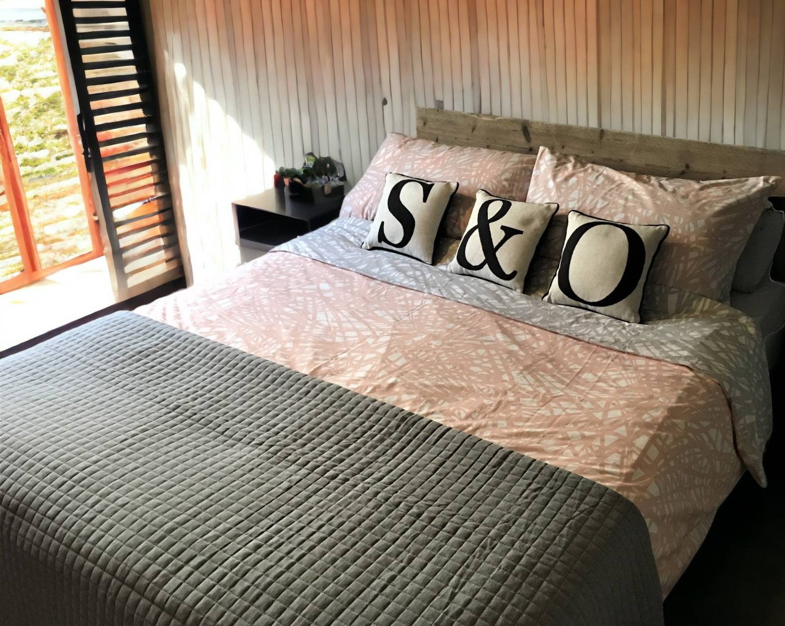 Head Board Using Reclaimed Environmentally Friendly Scaffold Boards – Single / D Item image 3