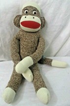 MAXX Sock Monkey - 19&quot; Plush Toy Animal 2009  - $19.79