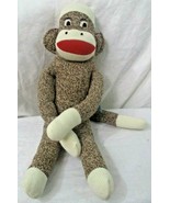 MAXX Sock Monkey - 19&quot; Plush Toy Animal 2009  - £14.79 GBP