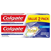 Colgate Colgate Total Advanced Whitening Toothpaste with Fluoride, Multi Benefit - £29.46 GBP
