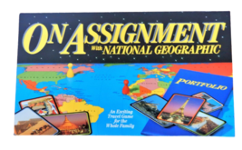On Assignment with National Geographic Vintage Board Game 1990 - $29.99