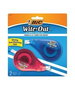Bic Wite-Out Brand Correction Tape White 39.3 Feet 2-Count - €10,83 EUR