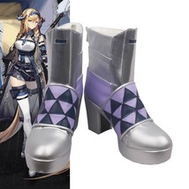 Arknights Saileach Game Cosplay Purple Boots Shoes for Cosplay Carnival - £42.69 GBP