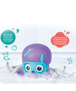 Bathing Bathtub Water Spring Floating Octopus Drag Walk Swim  Funny Beac... - $27.29 CAD
