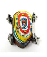 Tin Race Car Bubble Gum Ball Machine Charm Vintage 1950's Miniature 1 in... - $24.74