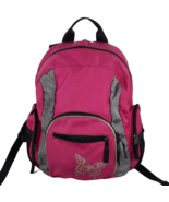 L L Bean Backpack Bookbag Exterior Zip Pocket 2 Side Zip Pockets 2 Mesh ... - £14.67 GBP