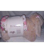 2 Piece Bunny Cuddle Pal &amp; Baby Blanket New - $19.68