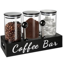 Gmisun Coffee Canister, 3Pcs 50Oz Coffee Storage Canisters With Airtight Lids, B - £55.75 GBP