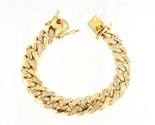 13.5mm Men&#39;s Bracelet 14kt Yellow Gold 390301 - $6,999.00