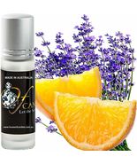 Sweet Orange &amp; Lavender Premium Scented Roll On Fragrance Perfume Oil Vegan - £10.22 GBP+