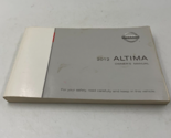 2012 Nissan Altima Owners Manual OEM I03B51012 - $19.79