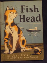 Vintage 1972 Fish head H/C Book byJean Fritz - £10.16 GBP
