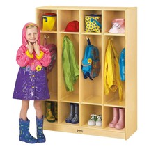 Jonti-Craft 0268JC 4 Section Coat Locker - $1,081.99