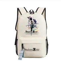 Steins Gate Makise Kurisu Backpack Travel Bag Schoolbag Ruack Bookbag Free Shipp - £139.34 GBP