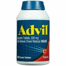 Advil Pain Reliever Fever Reducer 300 Count Coated Tablets Exp 07/28+ - $462.49 MXN