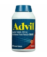 Advil Pain Reliever Fever Reducer 300 Count Coated Tablets Exp 07/28+ - $462.49 MXN