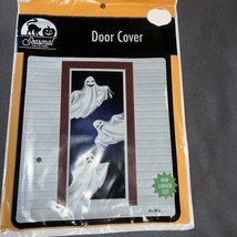 Halloween Themed Door Cover Poster Decoration 30&quot; x 80” inches - Ghosts - £5.58 GBP