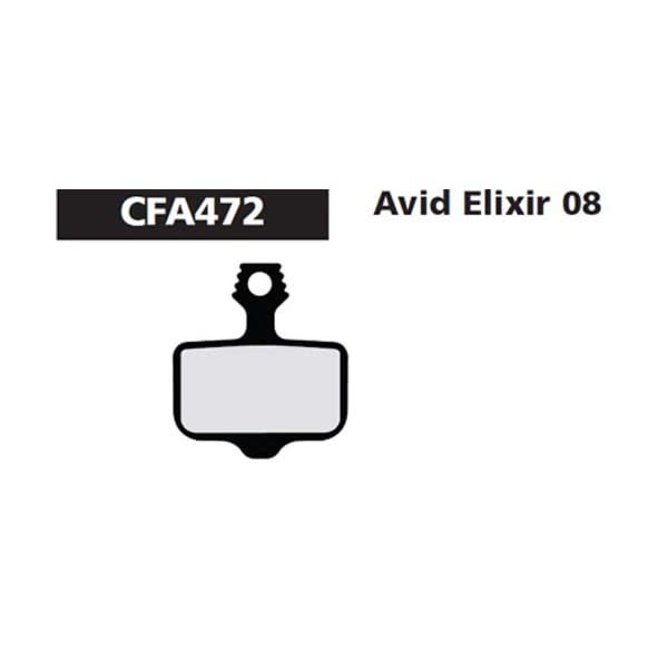 Ebc Avid Elixir Disc Brake Pad - Red  - $19.00