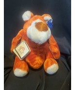 Rare Vintage 1981 Applause Knickerbocker Plush Orange Bear #7790 - $8.08