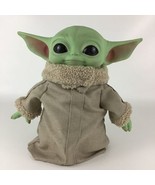 Disney Star Wars Mandalorian The Child Baby Yoda 12&quot; Plush Stuffed Doll ... - £21.65 GBP