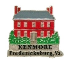 Kenmore House Fredericksburg Virginia Hat Tac or Lapel Pin - $6.58