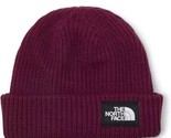 The North Face Salty Dog Lined Knit Beanie, Maroon Wine, One Size - $27.10
