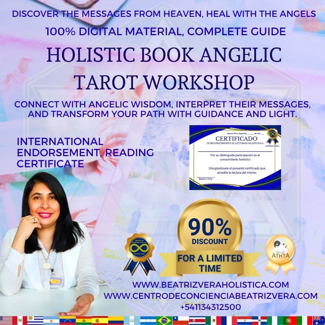 Angelic Tarot Workshop Digital Holistic Book - $22.70