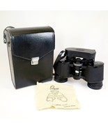 Vintage Sears 2523 Binoculars 7x35mm Wide Angle Japan w/ Case & Cloth JRB